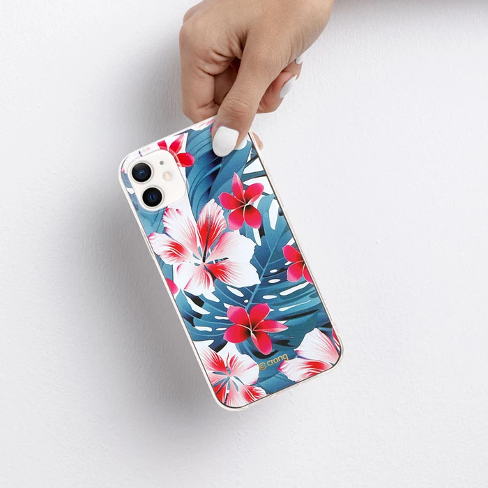 Crong Flower Case Apple iPhone 12 mini (pattern 03)