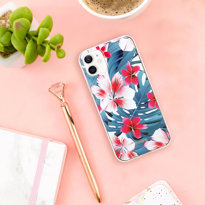 Crong Flower Case Apple iPhone 12 mini (pattern 03)