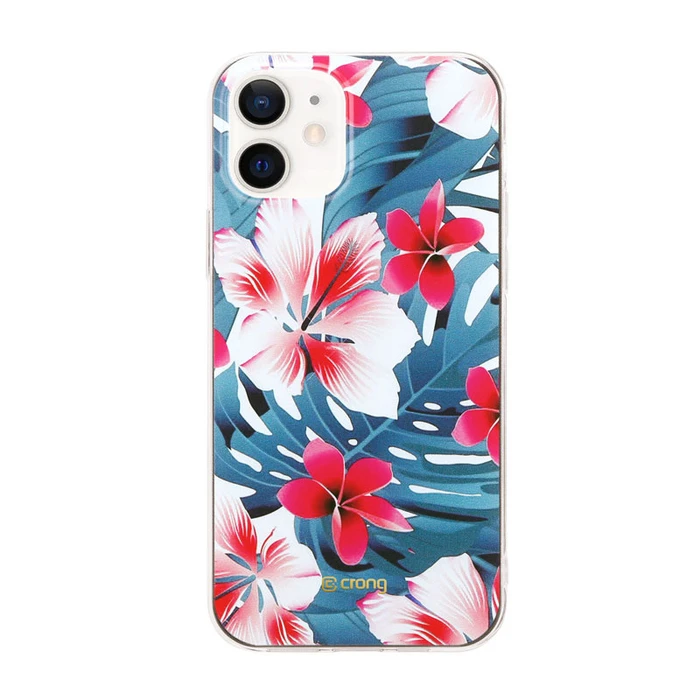 Crong Flower Case Apple iPhone 12/12 Pro (pattern 03)