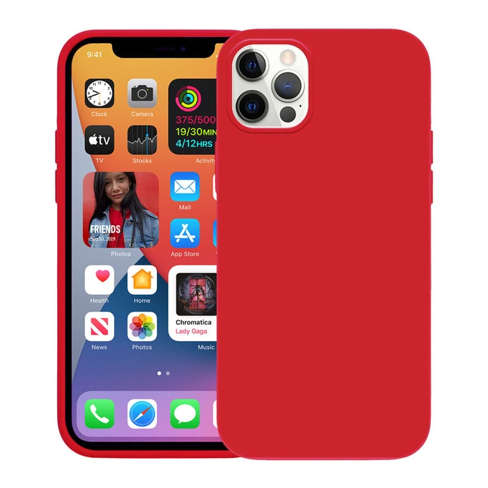 Crong Color Cover Apple iPhone 12 Pro Max (red)