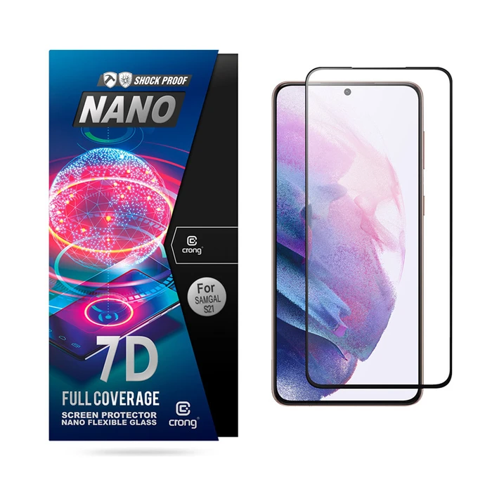 Crong 7D Nano Flexible Glass Samsung Galaxy S21
