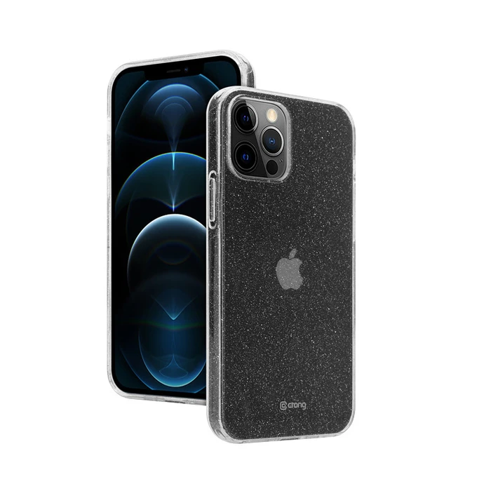 Crong Glitter Case Apple iPhone 12 Pro Max (clear/silver)