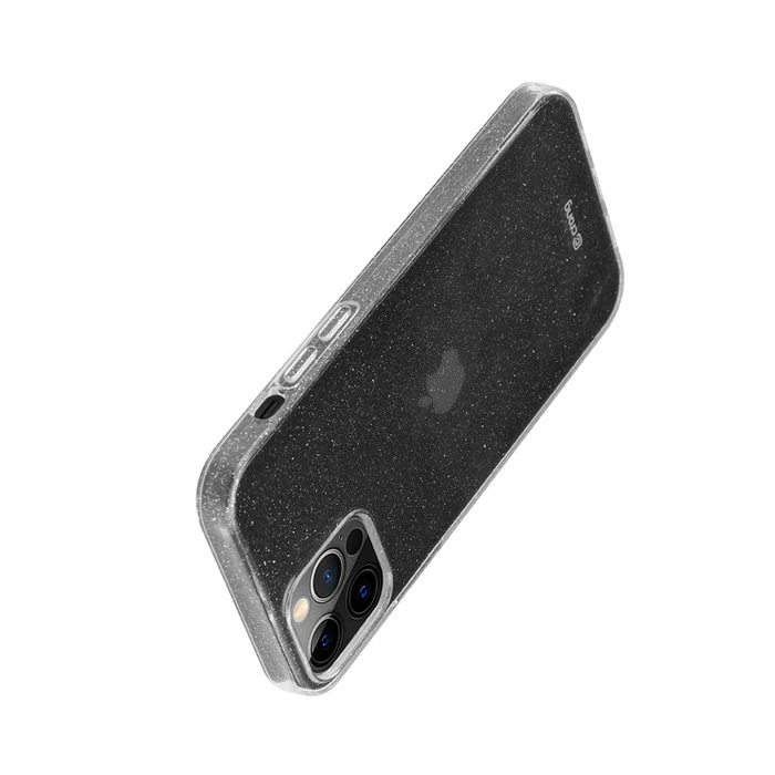 Crong Glitter Case Apple iPhone 12 Pro Max (clear/silver)