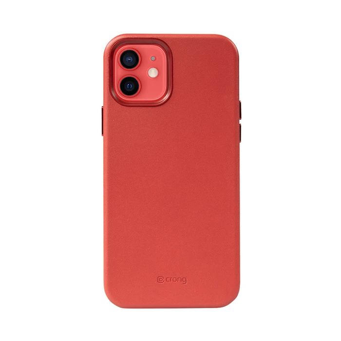 Crong Essential Cover Magnetic MagSafe Apple iPhone 12/12 Pro (red)