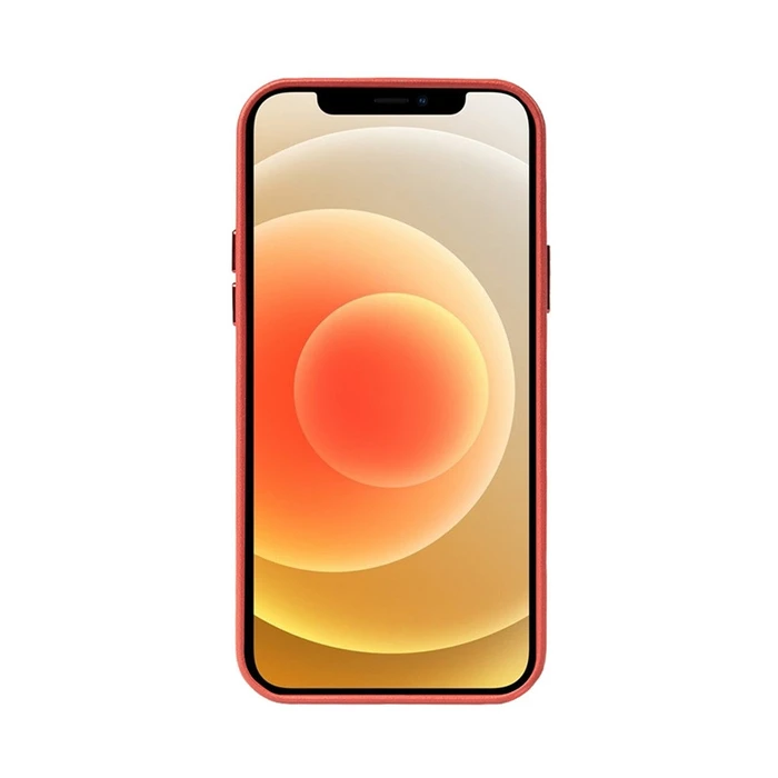 Crong Essential Cover Apple iPhone 12/12 Pro (red)