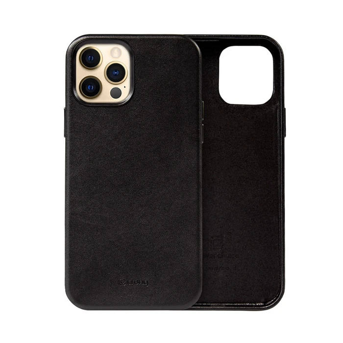Crong Essential Cover Apple iPhone 12 Pro Max (black)