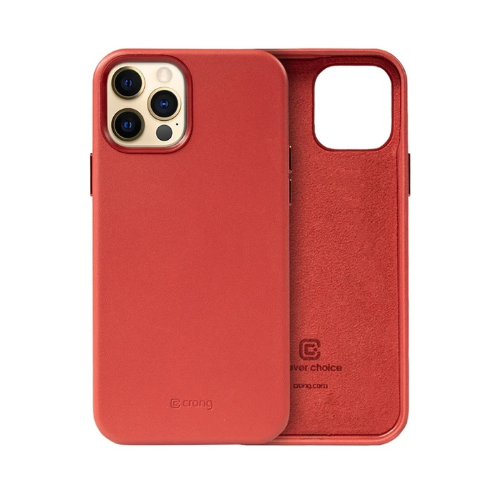 Crong Essential Cover Apple iPhone 12 Pro Max (red)