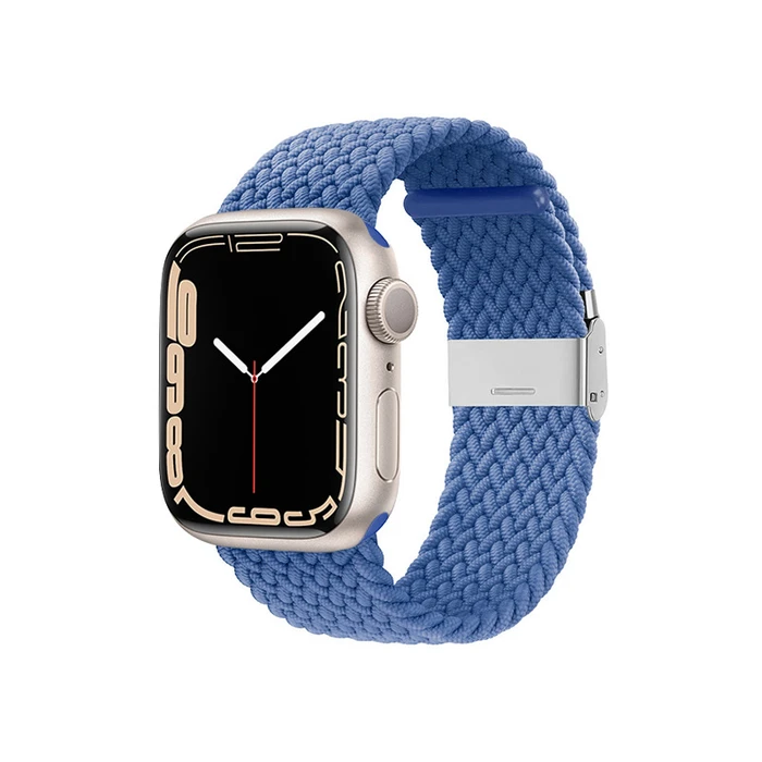 Band Crong Wave Band Apple Watch 4/5/6/7/SE/8/9/10 40/41/42mm (blue)
