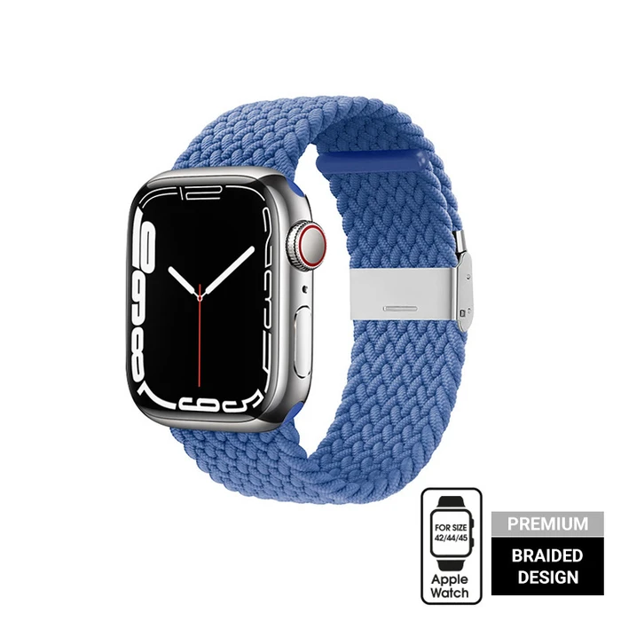 Band Crong Wave Band Apple Watch 4/5/6/7/SE/8/9/Ultra 44/45/49mm (blue)