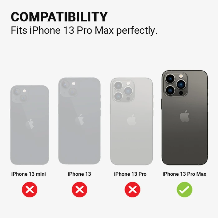 Crong Color Cover Magnetic MagSafe Apple iPhone 13 Pro Max (navy blue)