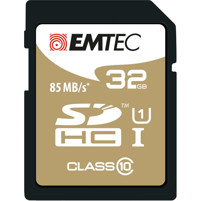 Κάρτα Μνήμης SDHC 32GB Emtec (CLASS10) Gold