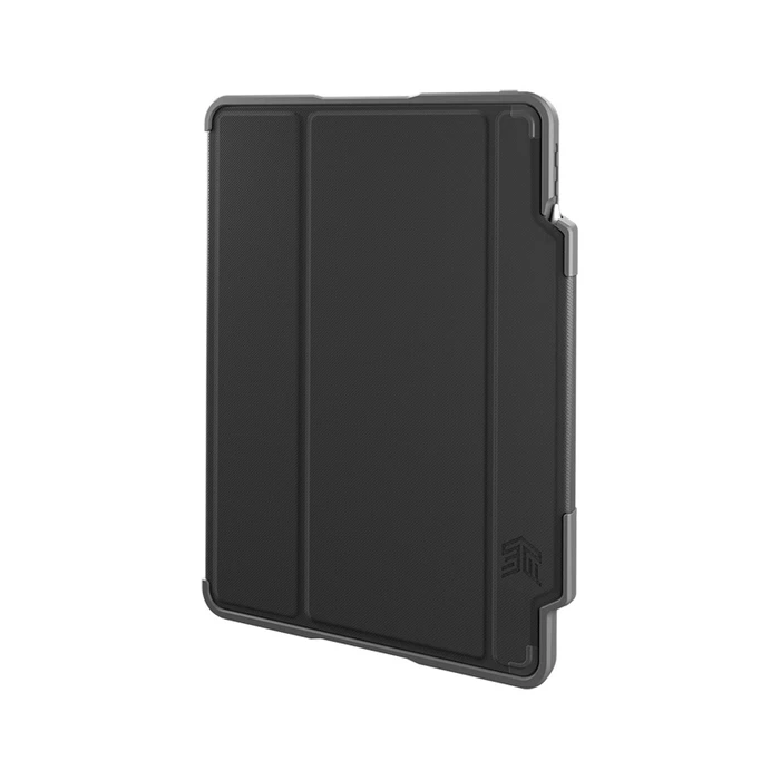 STM Dux Plus Apple iPad Air 10.9 2020/2022 (4 i 5 gen) / iPad Air 11 2024 (6 gen) MIL-STD-810G Pencil charger (Black)