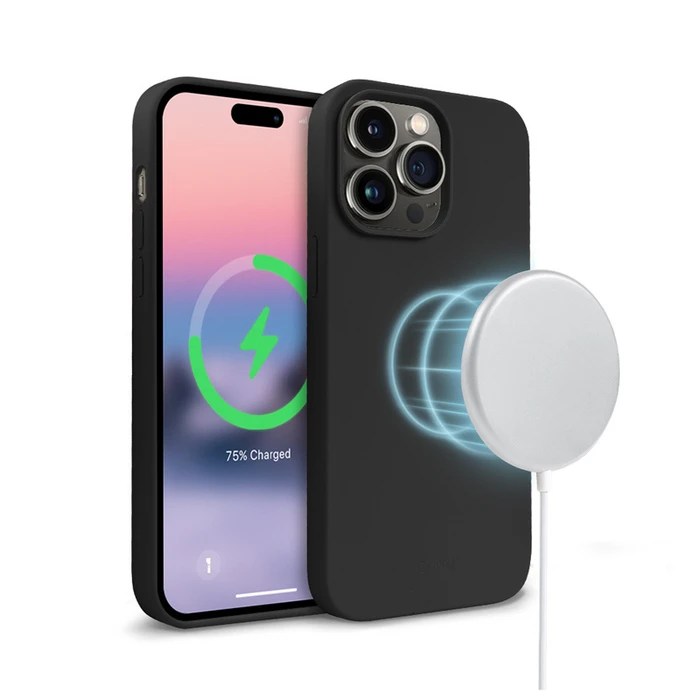 Crong Color Cover Magnetic MagSafe Apple iPhone 14 Pro Max (black)
