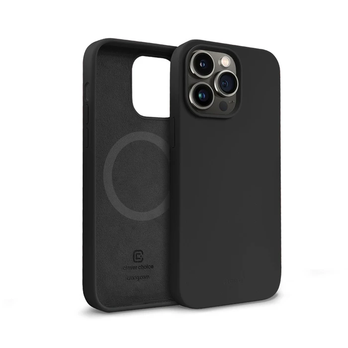Crong Color Cover Magnetic MagSafe Apple iPhone 14 Pro Max (black)