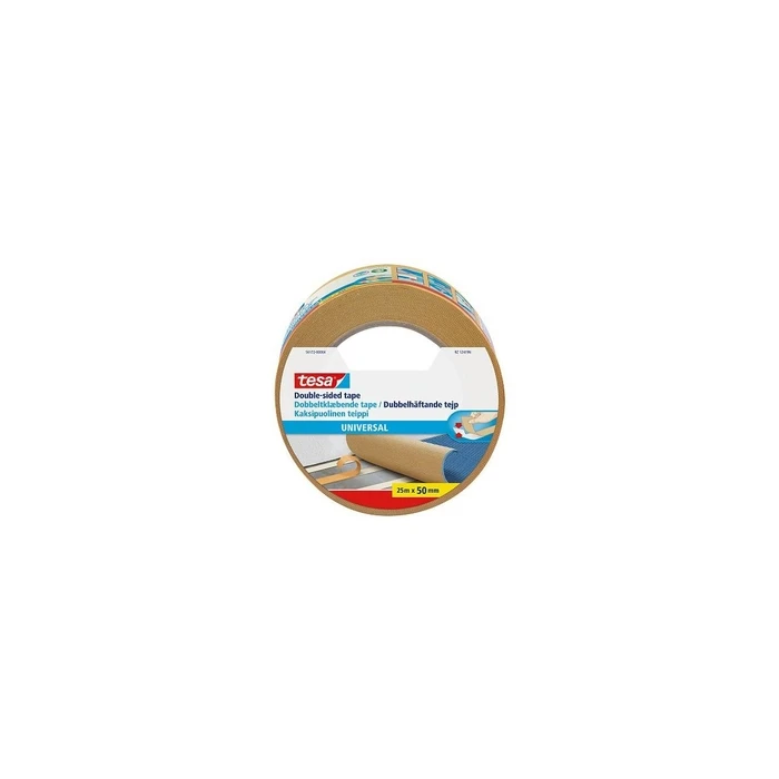 tesa διπλής όψεως κολλητική ταινία universal 10 m x 50 mm