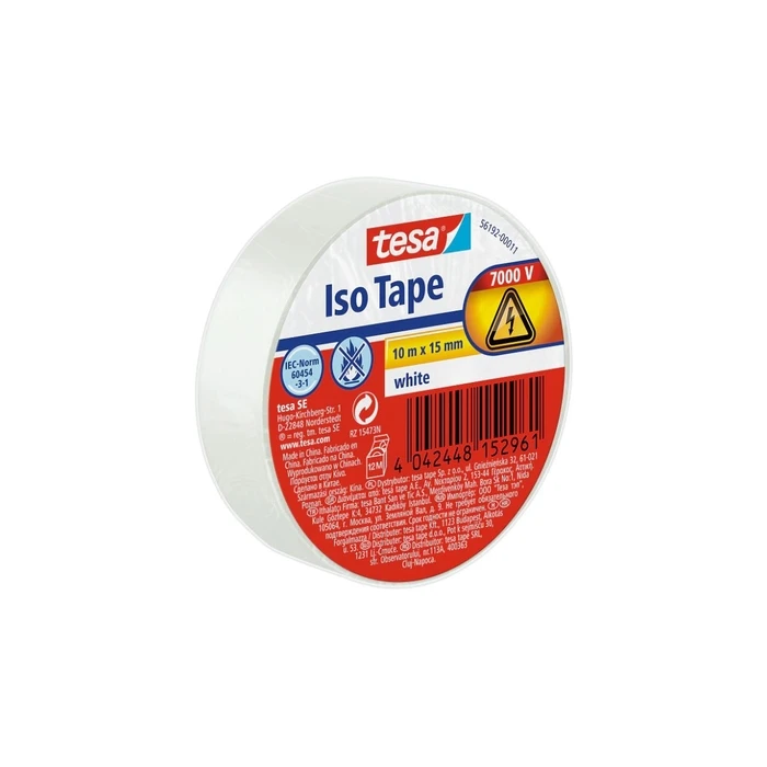 Tesa Insulating Tape White, 1 pc