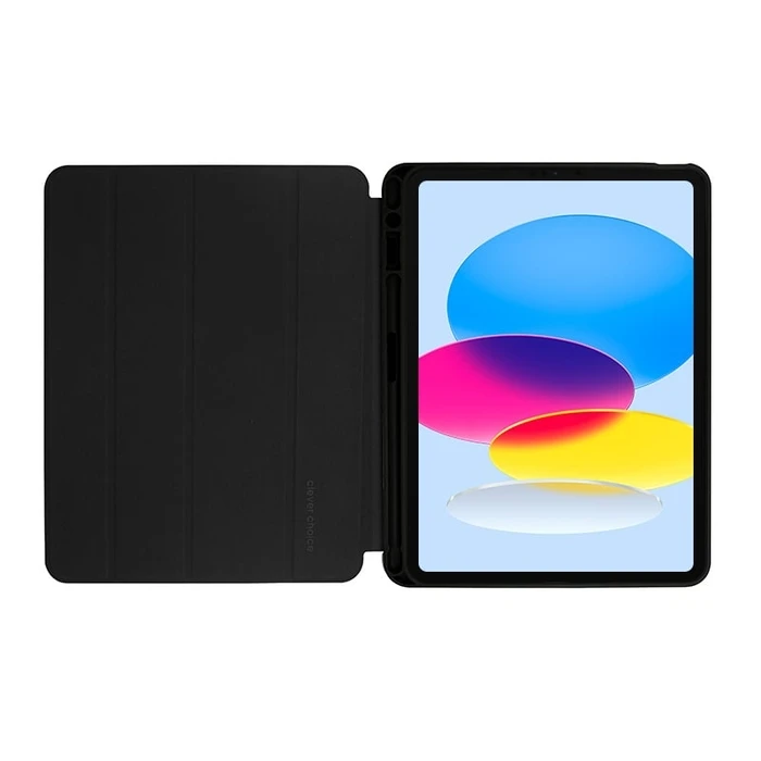 Crong FlexFolio Apple iPad 10.9" 2022 / 11" 2025 Pencil holder (black)