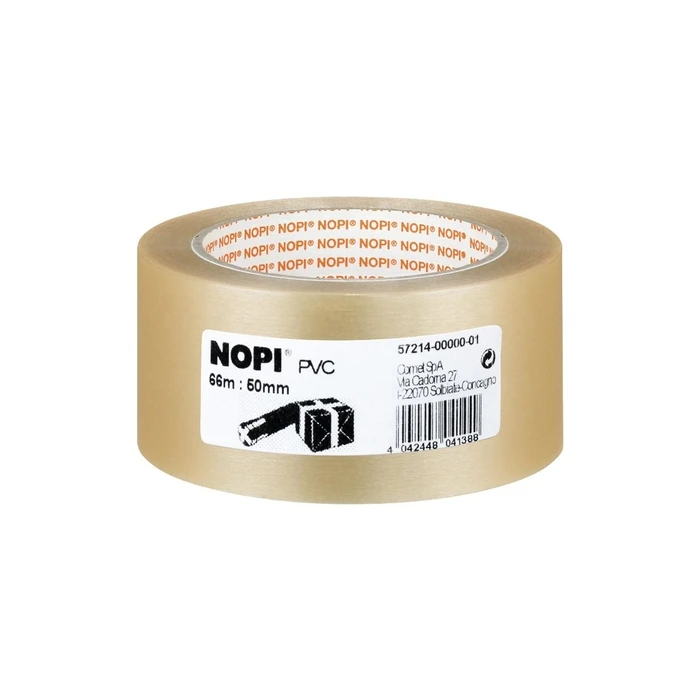 tesa NOPI Pack PVC ανάγλυφο 66 m x 50 mm διάφανο
