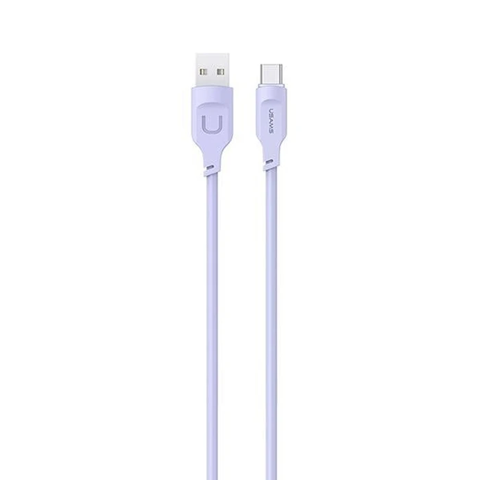 USAMS Lithe Series Cable USB-C PD Fast Charging 1,2m 6A purple SJ568USB03 (US-SJ568)