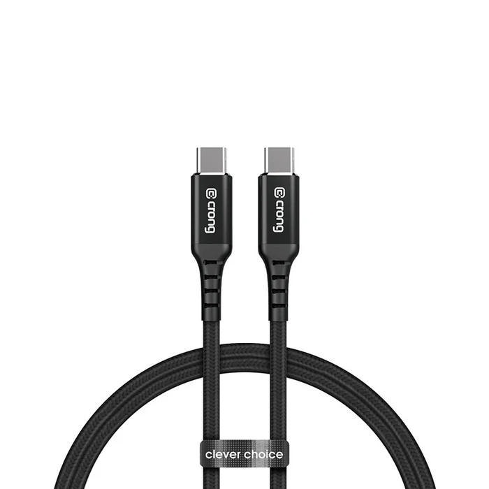 Crong Armor Link USB-C/USB-C 100W 5A 120cm (black)