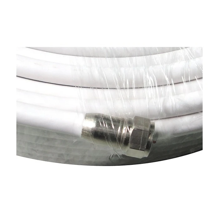 Zodiac coaxial cable 75Ω 5mm 50m with F connectors - Melchioni