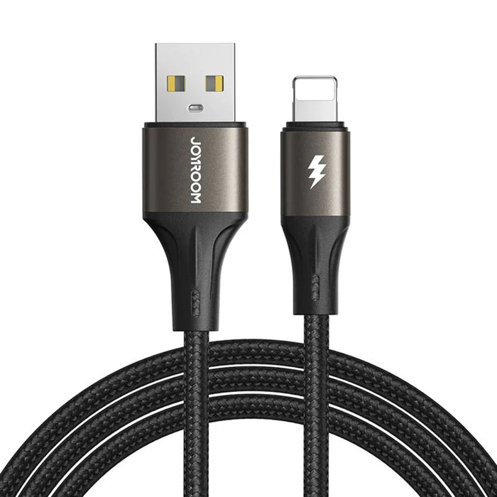 Καλώδιo USB to Lightning Joyroom SA25-AL3 / 3A / 1.2m (black)