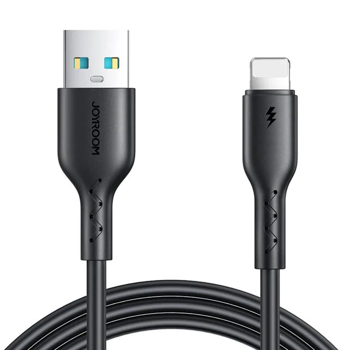 Καλώδιo Flash Charge USB to Lightning Joyroom SA26-AL3/ 3A / 1m (black)