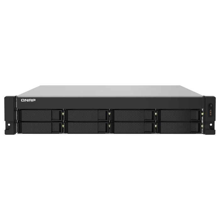 NAS Qnap TS-832PXU-4G 8-Bay Quad-Core 1,7GHz Rackmount with 250W 4GB DDR4 UDIMM RAM SATA 6Gbit/s