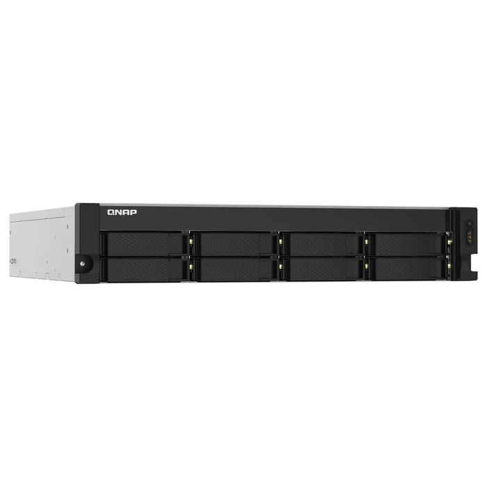 NAS Qnap TS-832PXU-4G 8-Bay Quad-Core 1,7GHz Rackmount with 250W 4GB DDR4 UDIMM RAM SATA 6Gbit/s