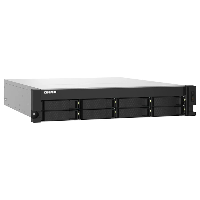 NAS Qnap TS-832PXU-4G 8-Bay Quad-Core 1,7GHz Rackmount with 250W 4GB DDR4 UDIMM RAM SATA 6Gbit/s