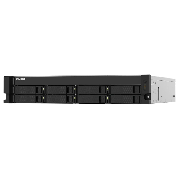 NAS Qnap TS-832PXU-4G 8-Bay Quad-Core 1,7GHz Rackmount with 250W 4GB DDR4 UDIMM RAM SATA 6Gbit/s