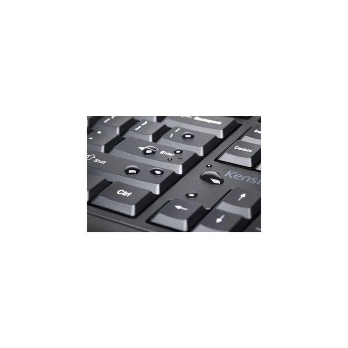 Kensington Pro Fit Ergo Ασύρματο Πληκτρολόγιο & Ποντίκι, Μαύρο (K75401DE)