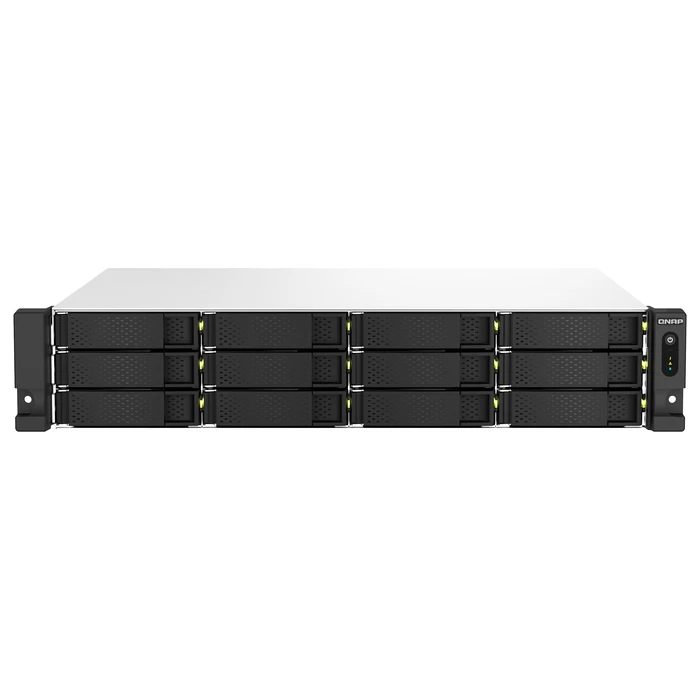 NAS Qnap TS-1264U-RP-8G 2U 12-Bay rackmount Intel Celeron N5095 quad-core 8GB 12x3.5/2.5 SATA 2x300W