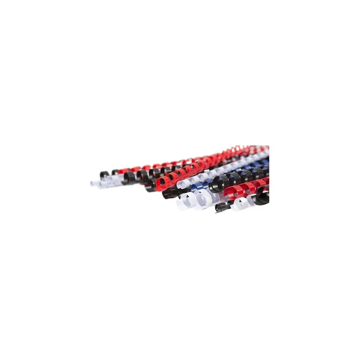 GENIE Spiral Binding Spines – 20-pack (assorted colors) – 21-ring for A4 – MPN 11099 – EAN 4015468110990