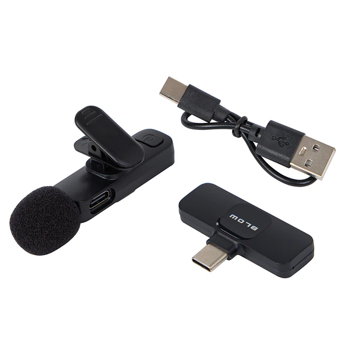 BLOW DM-33-071 Wireless Lavalier Microphone USB-C