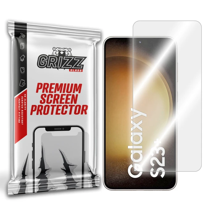 GrizzGlass HybridGlass Samsung Galaxy S23+ Plus