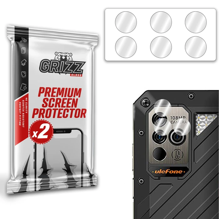 GrizzGlass HybridGlass Camera Ulefone Power Armor 19