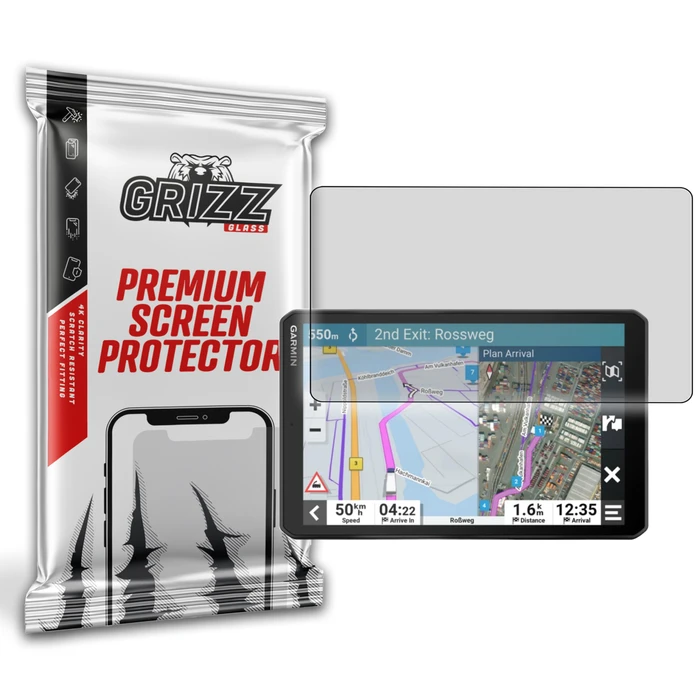 GrizzGlass PaperScreen Garmin dezl LGV1010