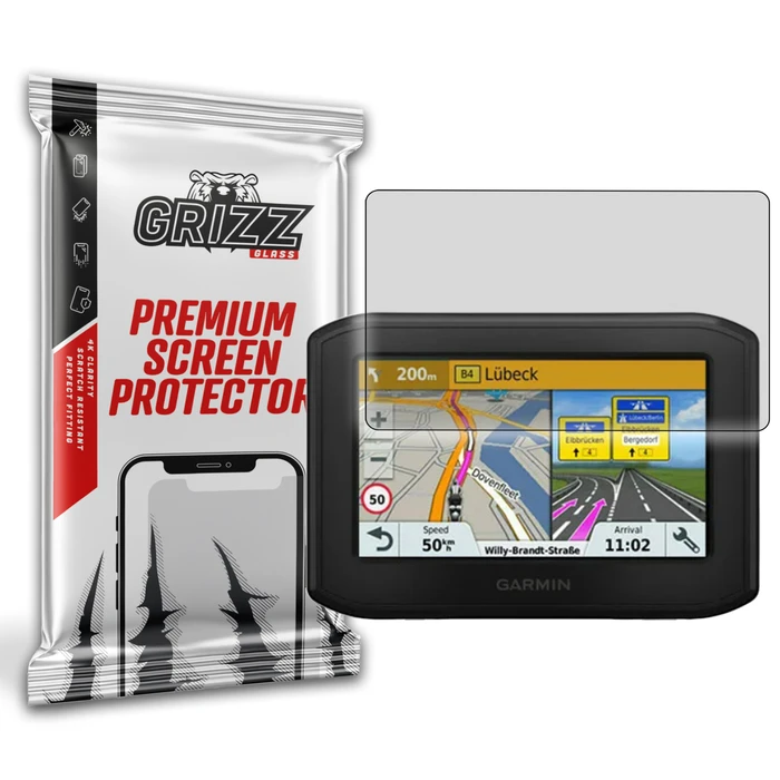 GrizzGlass PaperScreen Garmin zumo 396 LMT-S