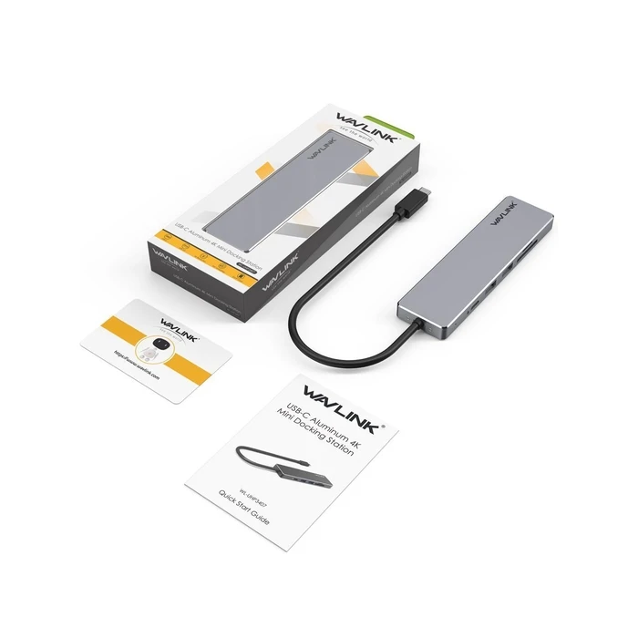 Docking Station Wavlink USB3.1 Type-C Travel MINI