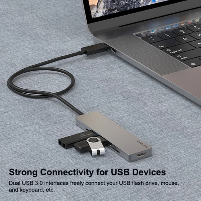 Docking Station Wavlink USB3.1 Type-C Travel MINI