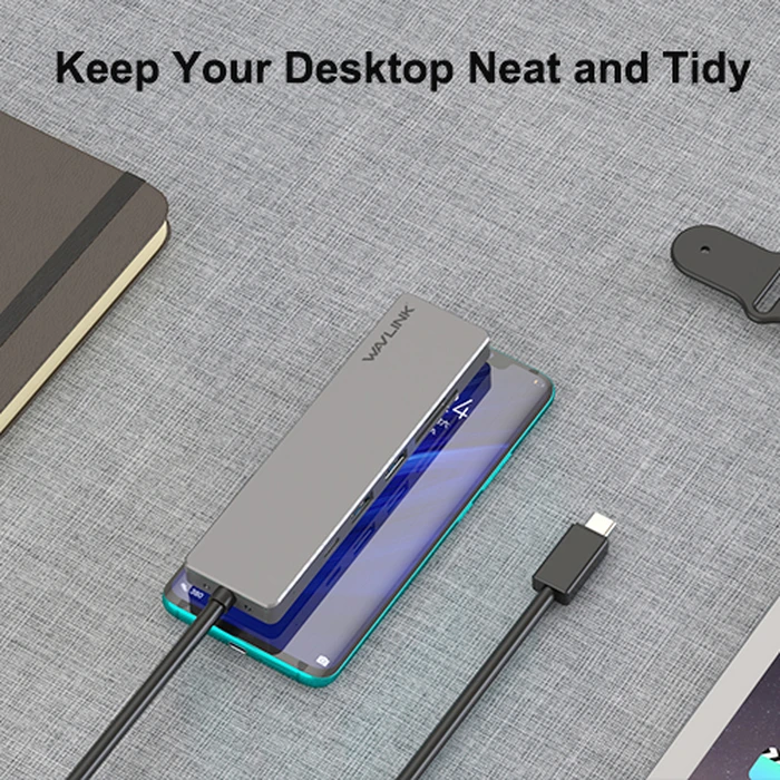 Docking Station Wavlink USB3.1 Type-C Travel MINI