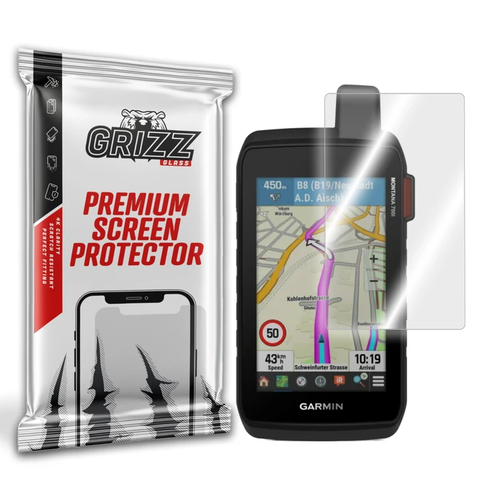 GrizzGlass HybridGlass Garmin Montana 700i