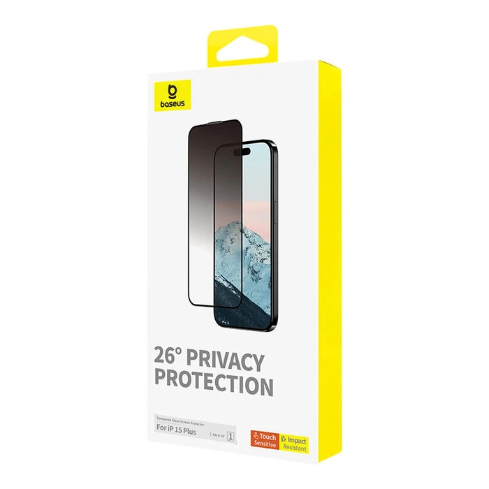 Screen Protector Privacy Protection Baseus Diamond iPhone 15 Plus