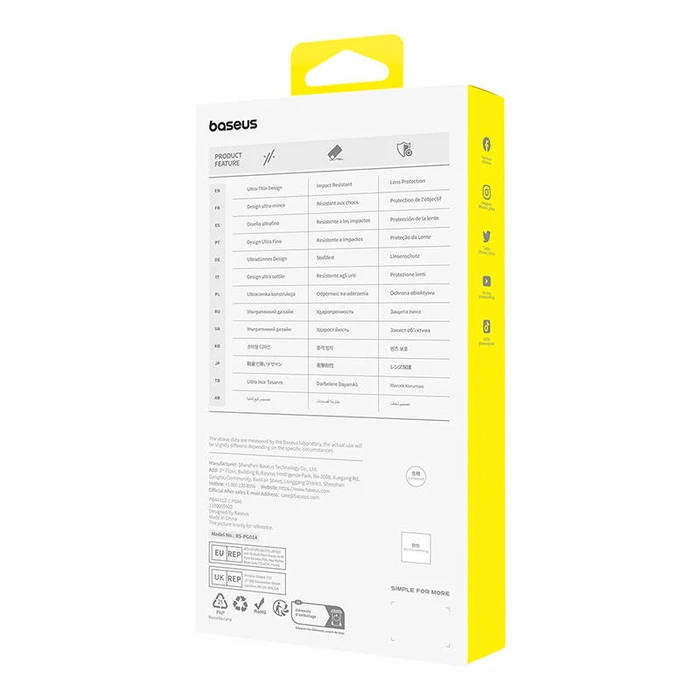 Θήκη για iPhone 15 ProMax Baseus OS-Lucent Series (Clear)