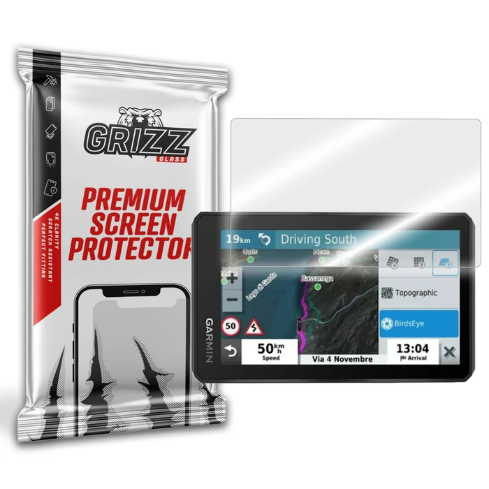 GrizzGlass HybridGlass Garmin zumo XT