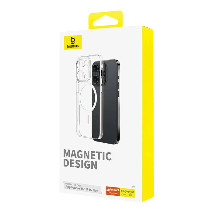 Θήκη Magnetic για iPhone 15 Plus Baseus OS-Lucent Series (Clear)