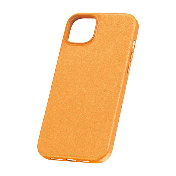 Θήκη για iPhone 15 ProMax Baseus Fauxther Series (Orange)