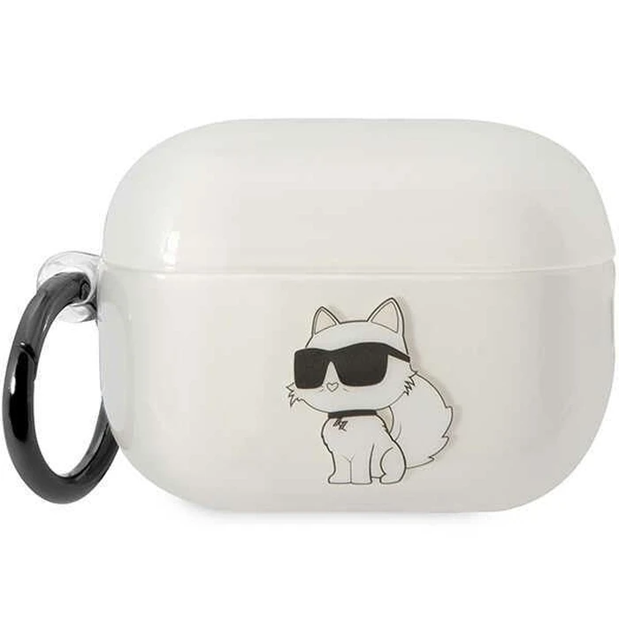 Karl Lagerfeld KLAP2HNCHTCT Apple AirPods Pro 2 transparent Ikonik Choupette