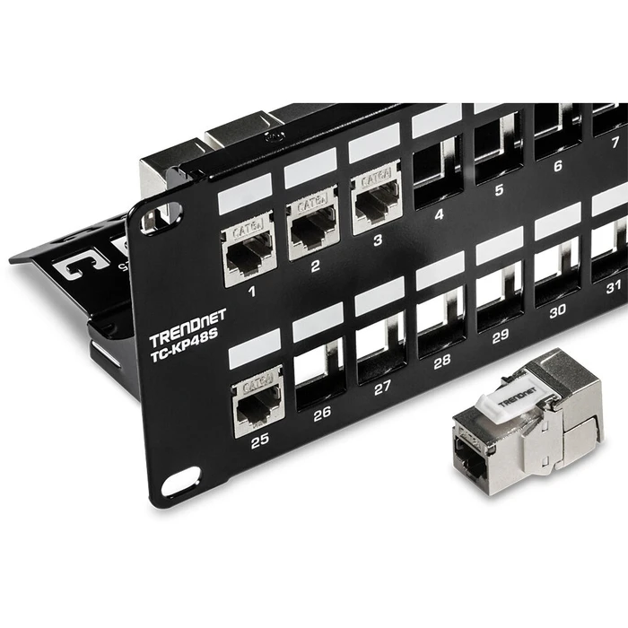 Πίνακας Patch 48 Θύρες UTP Κατηγορίας 6 Trendnet TC-KP48S